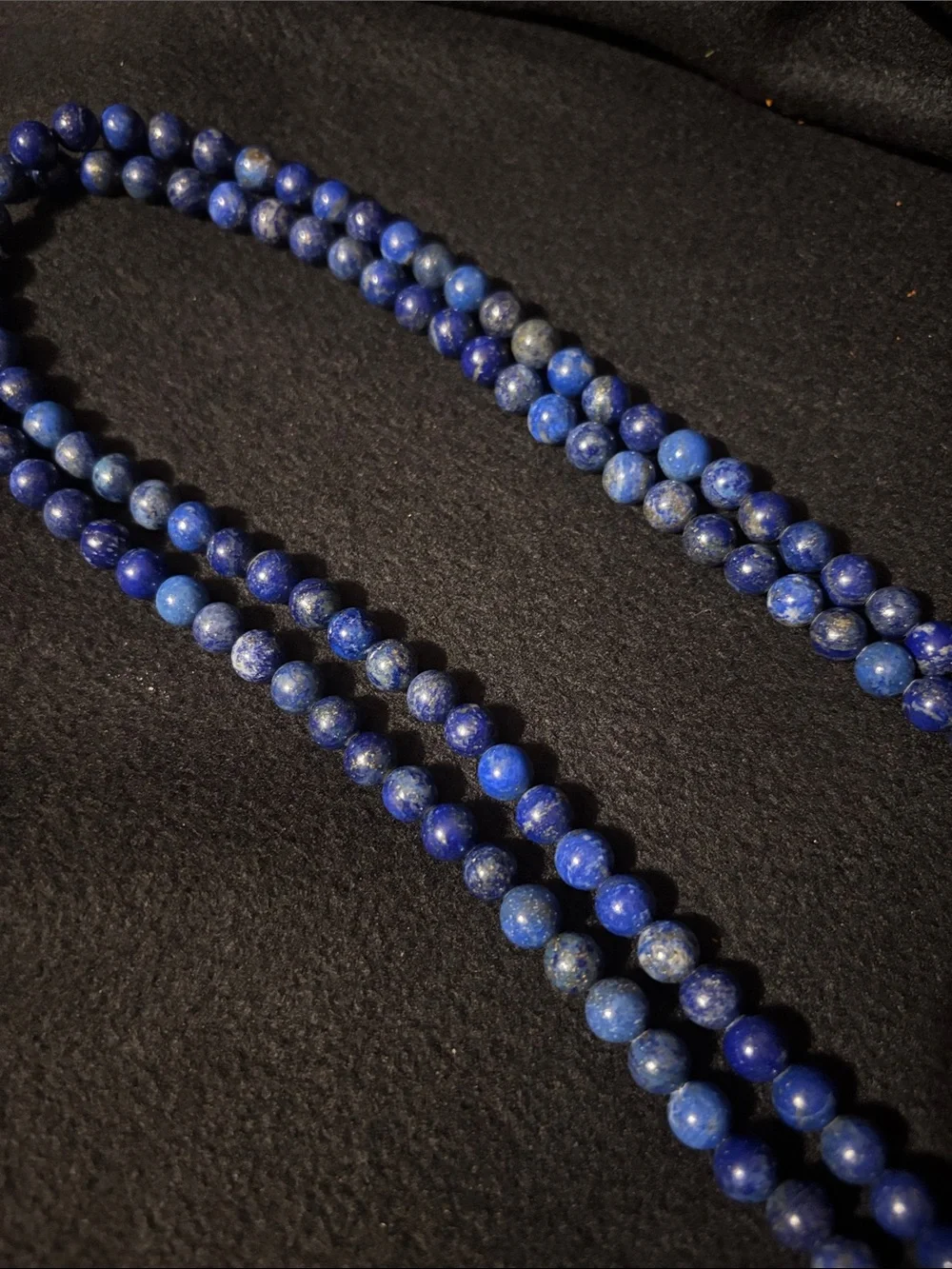 Jay King Lapis Lazuli beaded necklace - Picture 5 of 7